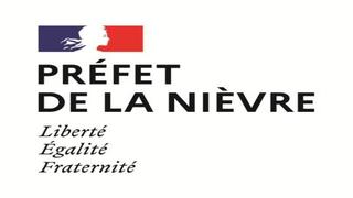 Logo "Préfet de la Nièvre".