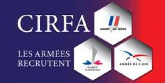 Logo "CIRFA, les armées recrutent".